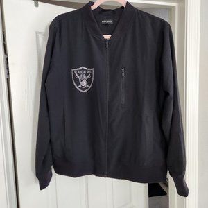 Women's Raiders Bomber Jacket - Size L